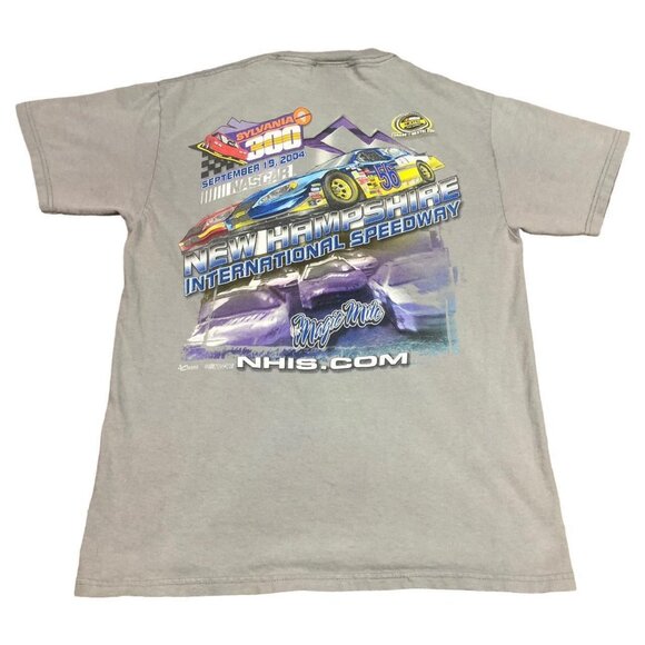 2004 Chase Authentics Sylvania 300 NASCAR Gray Shirt Adult Size Medium - Picture 1 of 7